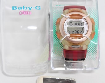 Reloj CASIO BG-380F con diseño de Baby-G amarillo congelado
