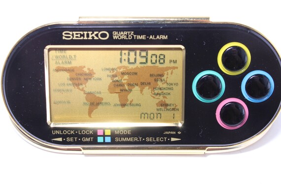 セイコーworld time voice alarm seiko world time voice alarm | My father received this clock