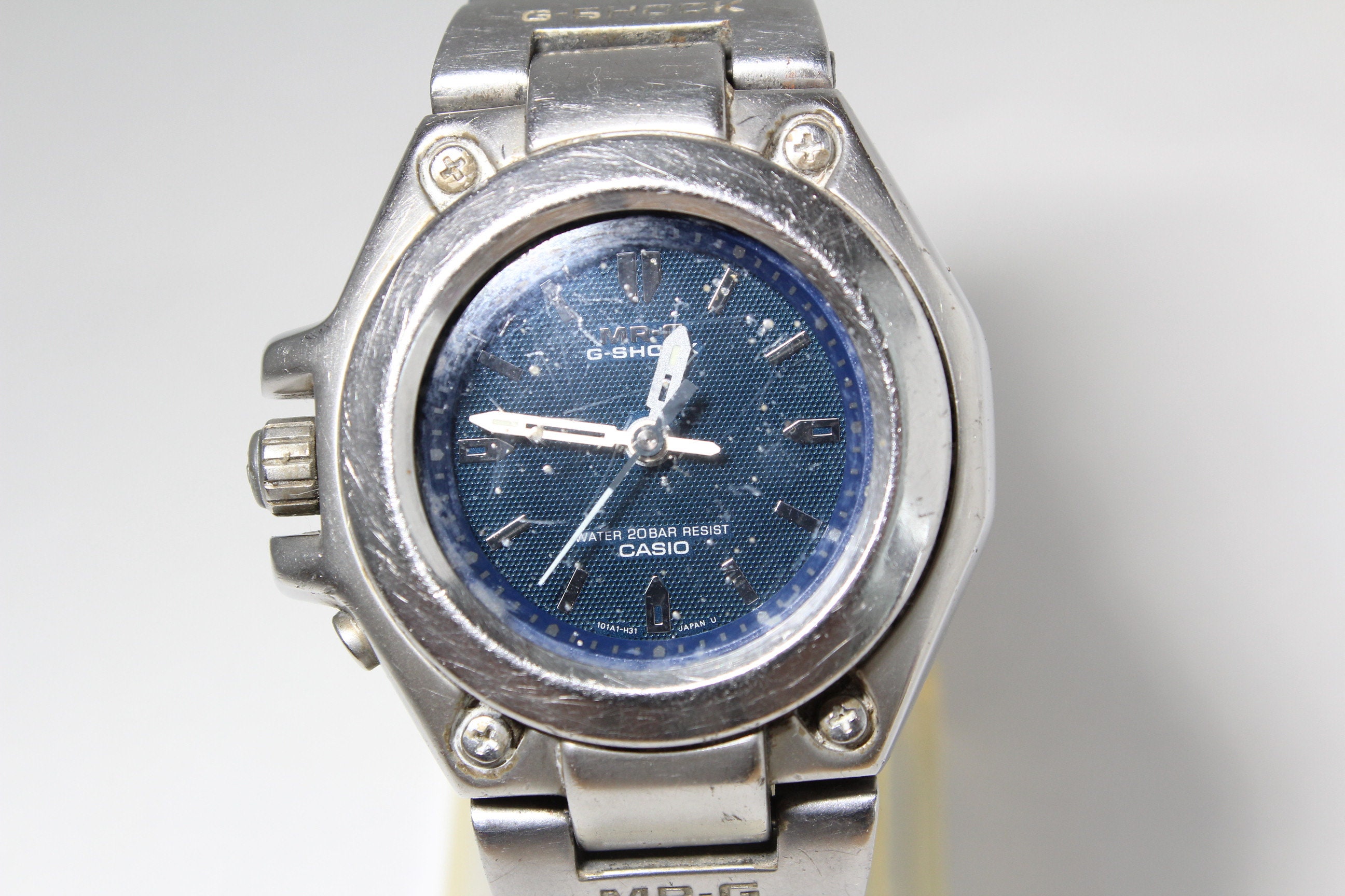 CASIO G-shock MR-G MRG-120 Analog Metal Band Watch - Etsy Sweden CASIO G-shock MR-G MRG-120 Analog Metal Band Watch - Etsy Sweden