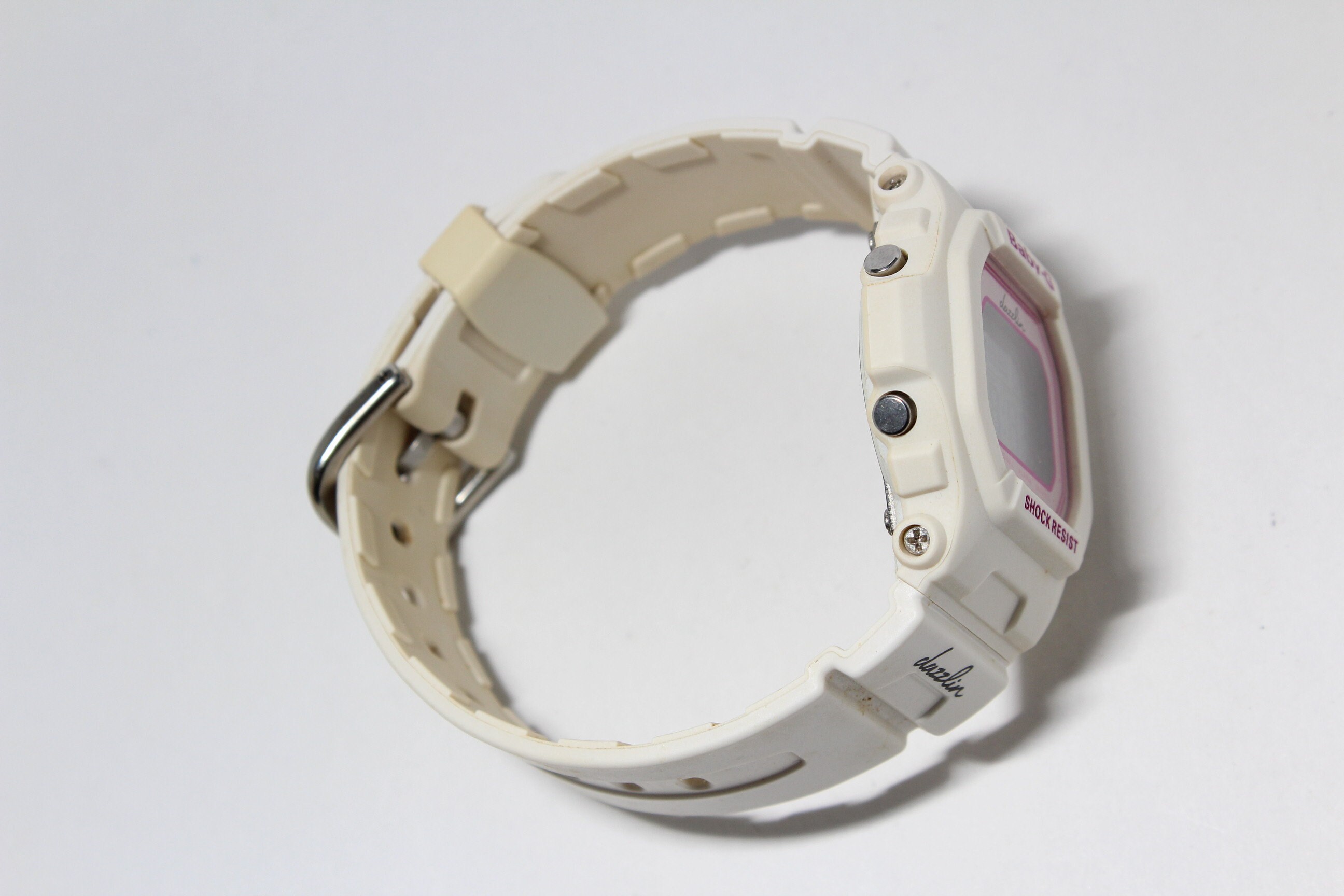 CASIO BG 5600BK Pink White Square Basic Baby g Watch Dazzlin Collaboration Etsy Canada