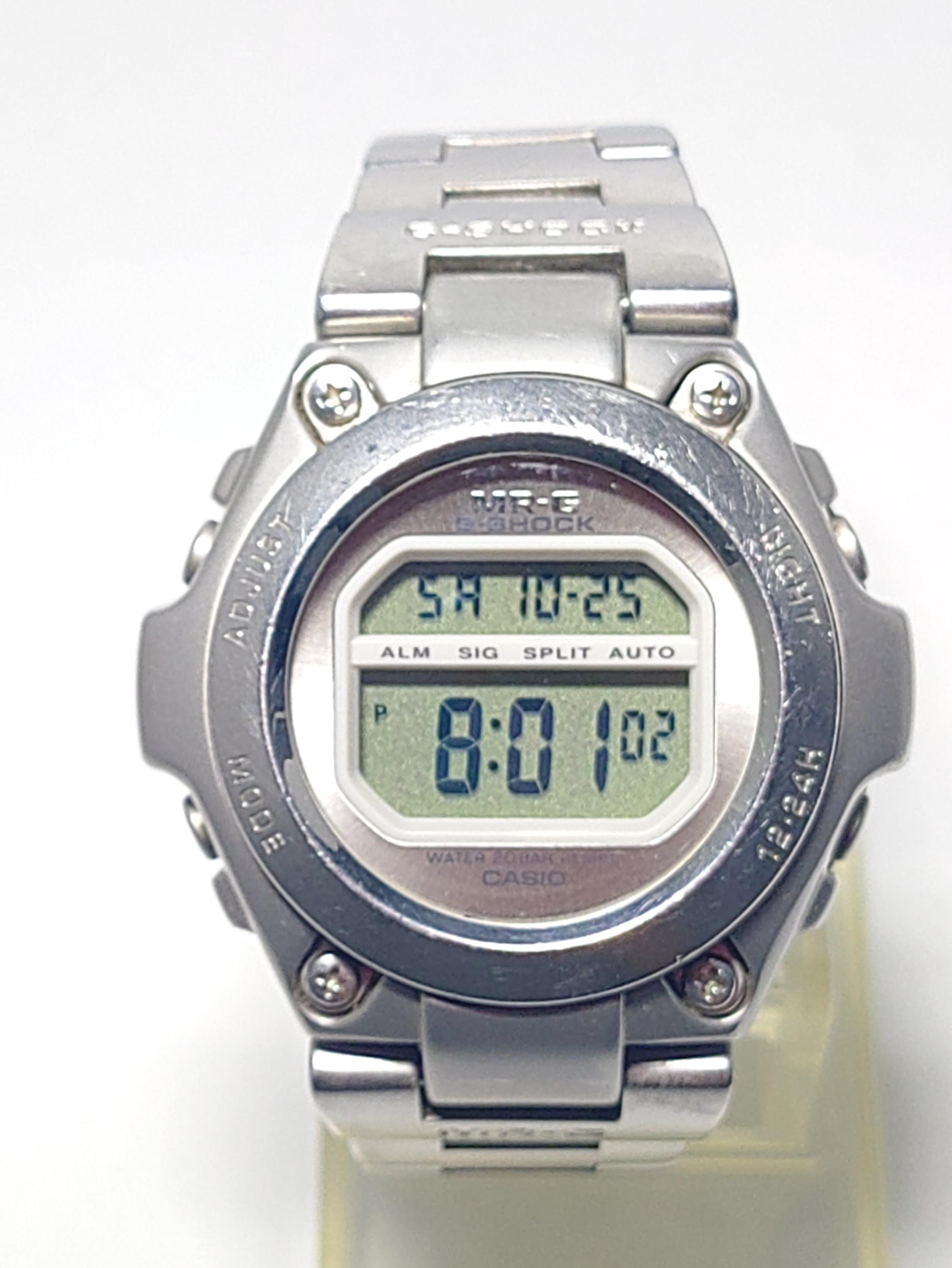 ① CASIO 送料360円 カシオ Gショック MRG-100 MR-G クォーツ デジタル