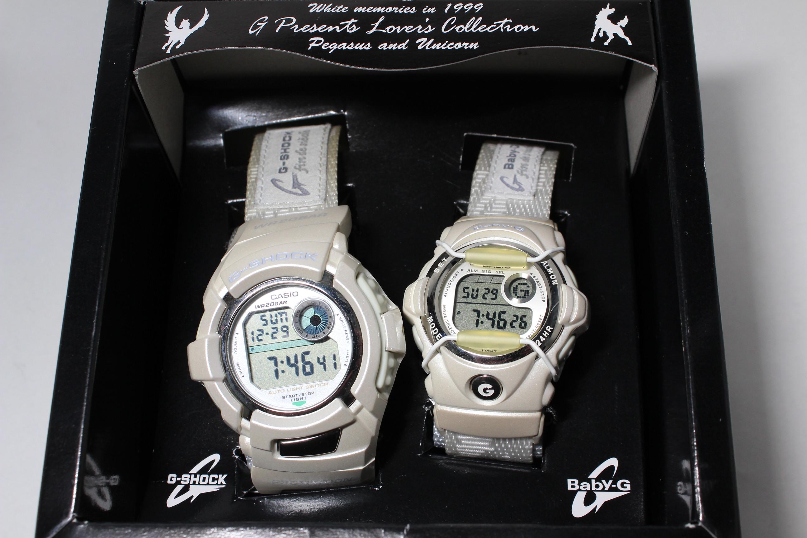 未使用‼️G-SHOCK Lovers Collection 2003 G-Shock Baby-G Lover's Limited Edition 2003 Rubber's