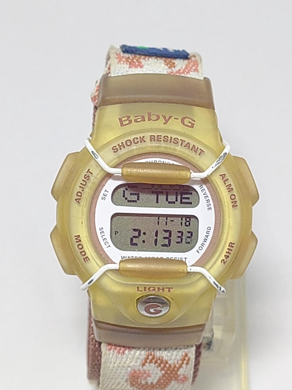 Baby-G レディース腕時計　マサイマラ CASIO BG-350M Masai Mara Wildlife Development Fund Baby-g - Etsy