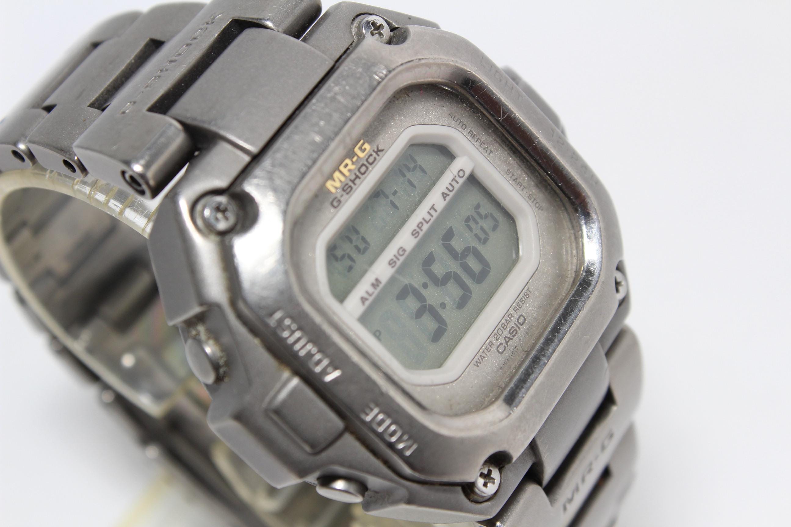 G-SHOCK MR-G MRG-110T Titanium Casio Square Watch - Etsy G-SHOCK MR-G MRG-110T Titanium Casio Square Watch - Etsy