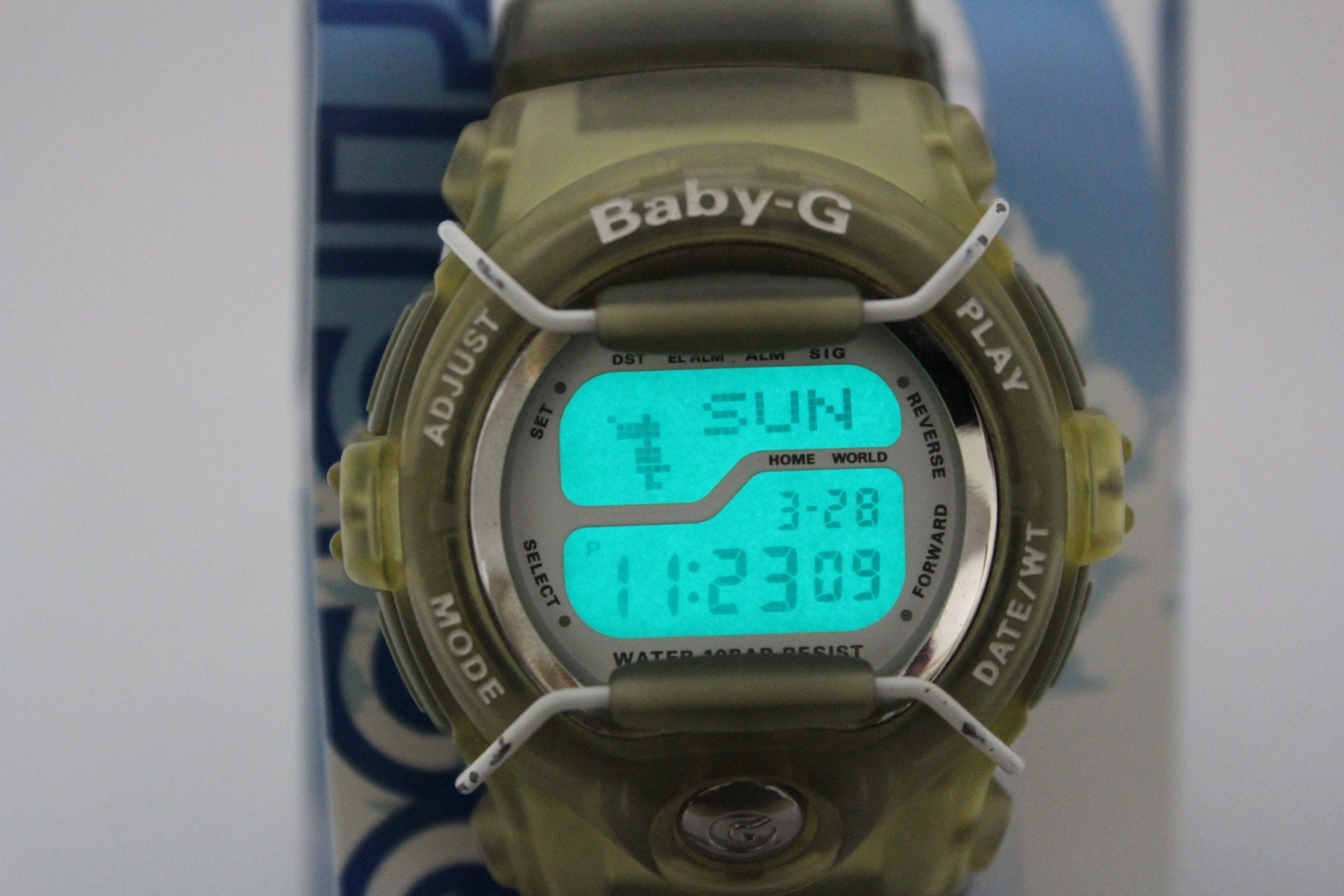 CASIO BGT-100B-8T Tripper Clear Baby-g Shock Resistant Watch ...