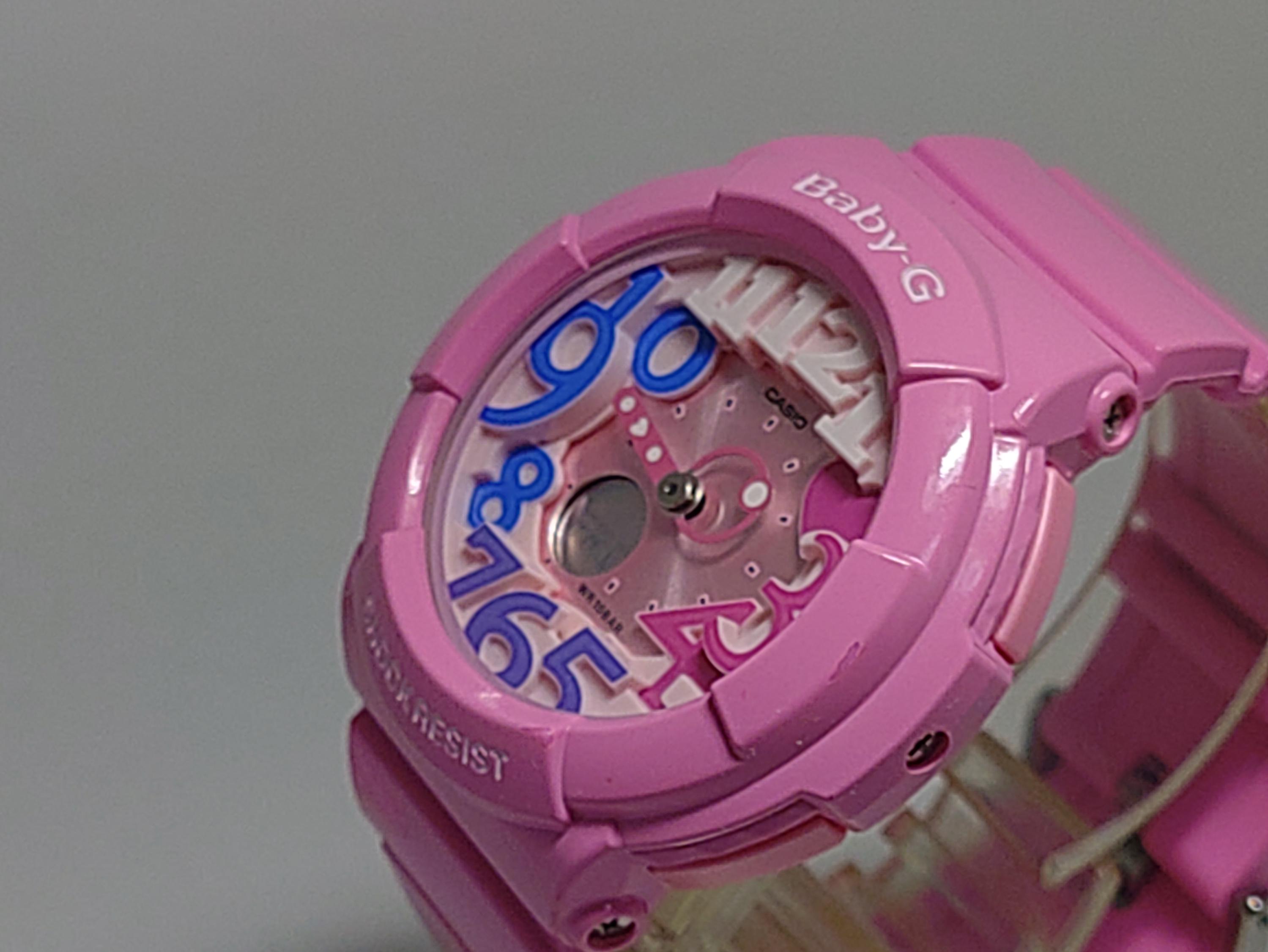 CASIO Baby-G bga-131　ジーショック　オフホワイト×ピンク Baby-G - CASIO Baby-G bga-131 ジーショック ホワイト×ピンクの通販