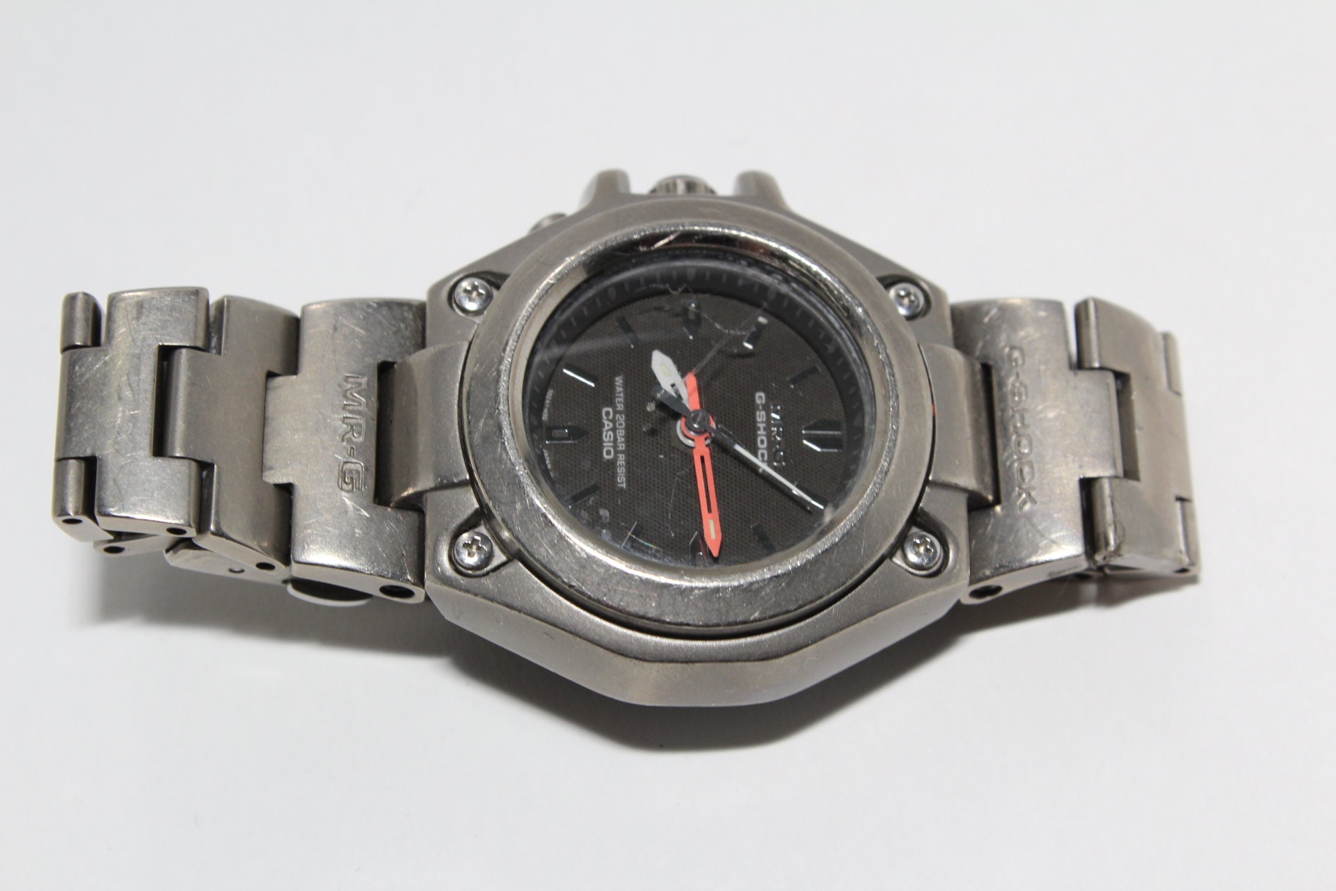 CASIO G-shock MR-G MRG-120T Titanium Analog Watch - Etsy