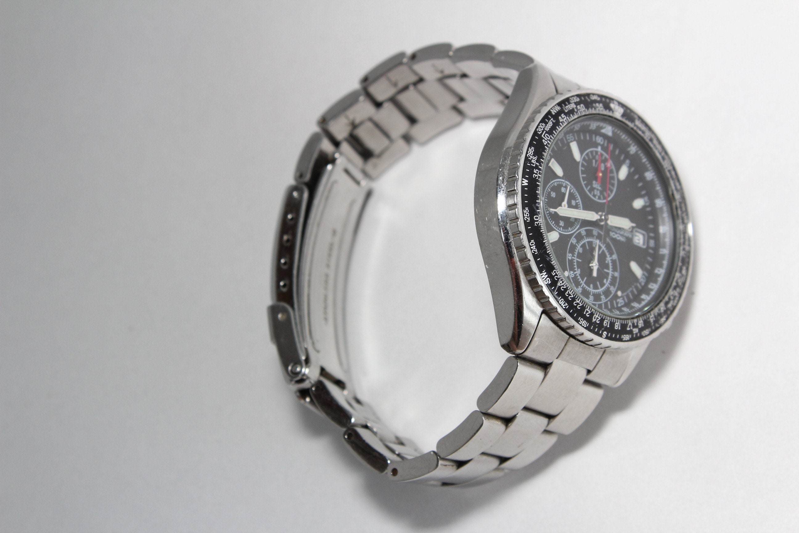 SEIKO CRONOGRAPH 7T92-0CF0 Analog Vintage Watch Japan - Etsy