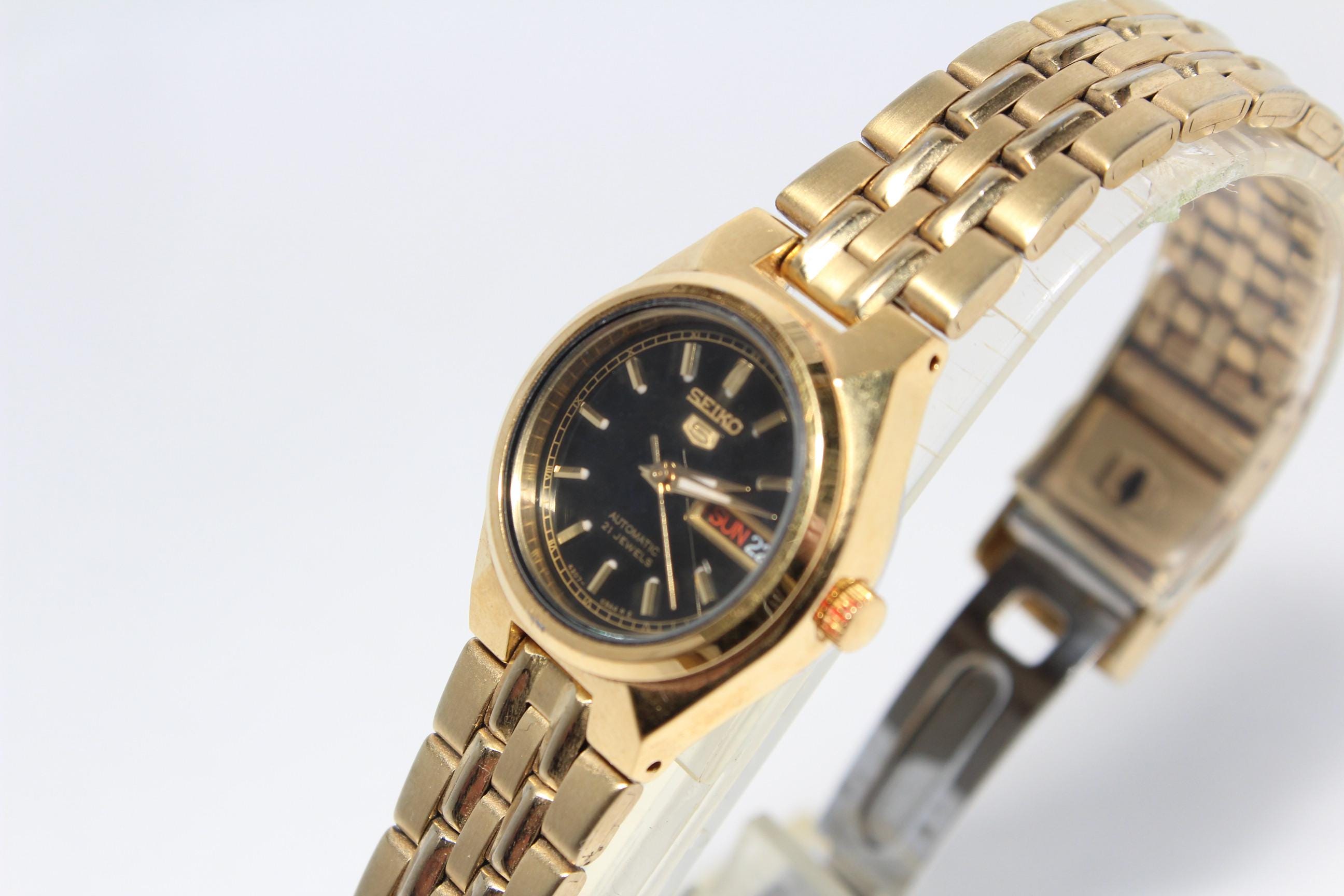 SEIKO 5 4207-00W0 Analog Vintage Automatic 21 Jewels Japan Watch 