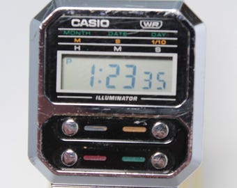 Rare Vintage Casio BM-100WJ Digital Barometer Watch – A Rare Vintage Casio BM-100WJ Digital Barometer Watch – A