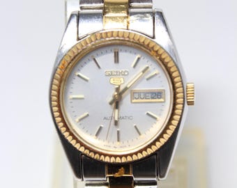 ◆SEIKO セイコー5 腕時計 自動巻き　4206-0510　ゴールド　動作品 楽天市場】セイコー SEIKO 5 ファイブ 自動巻き レディース