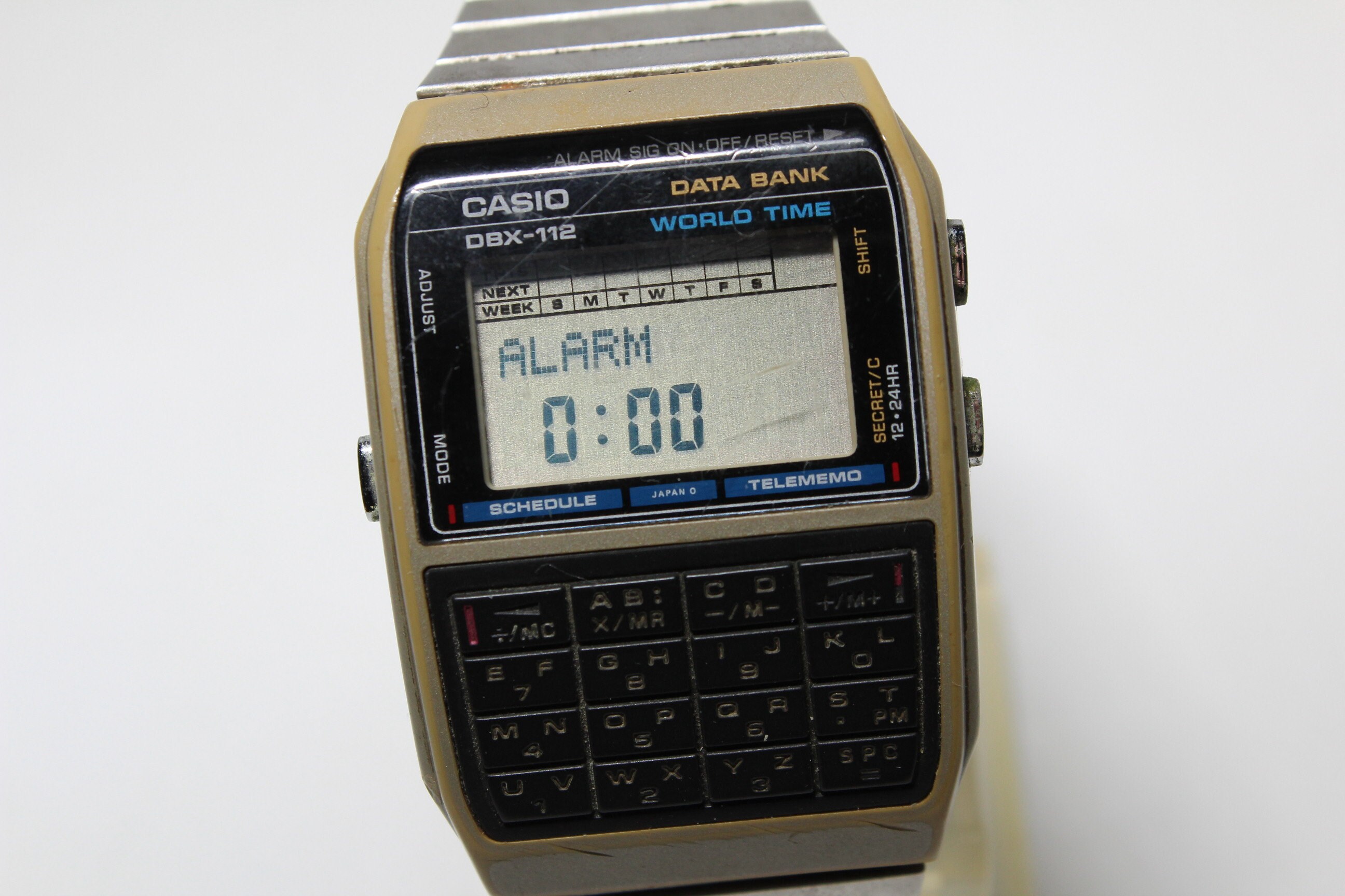 CASIデータバンク　DBX-112 CASIデータバンク DBX-112 （CASIO DATA BANK DBX-112 World