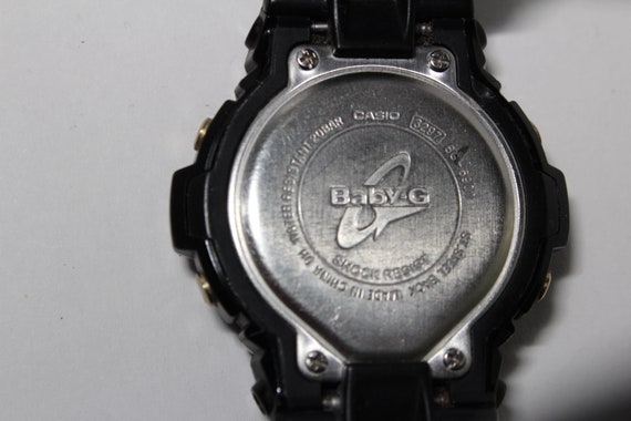 CASIO BG-6901 gold black three eyes casual Baby-G shock resistant