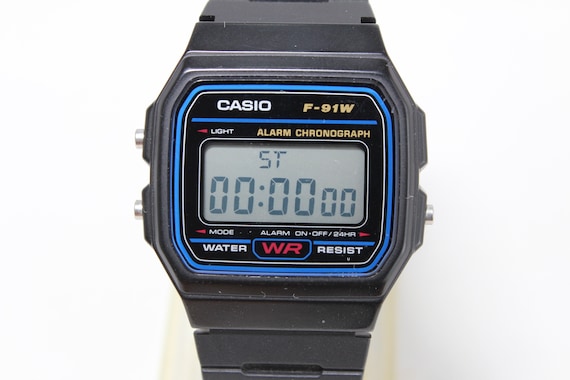 カシオ F-91W デジタル ヴィンテージ ウォッチ - Etsy 日本