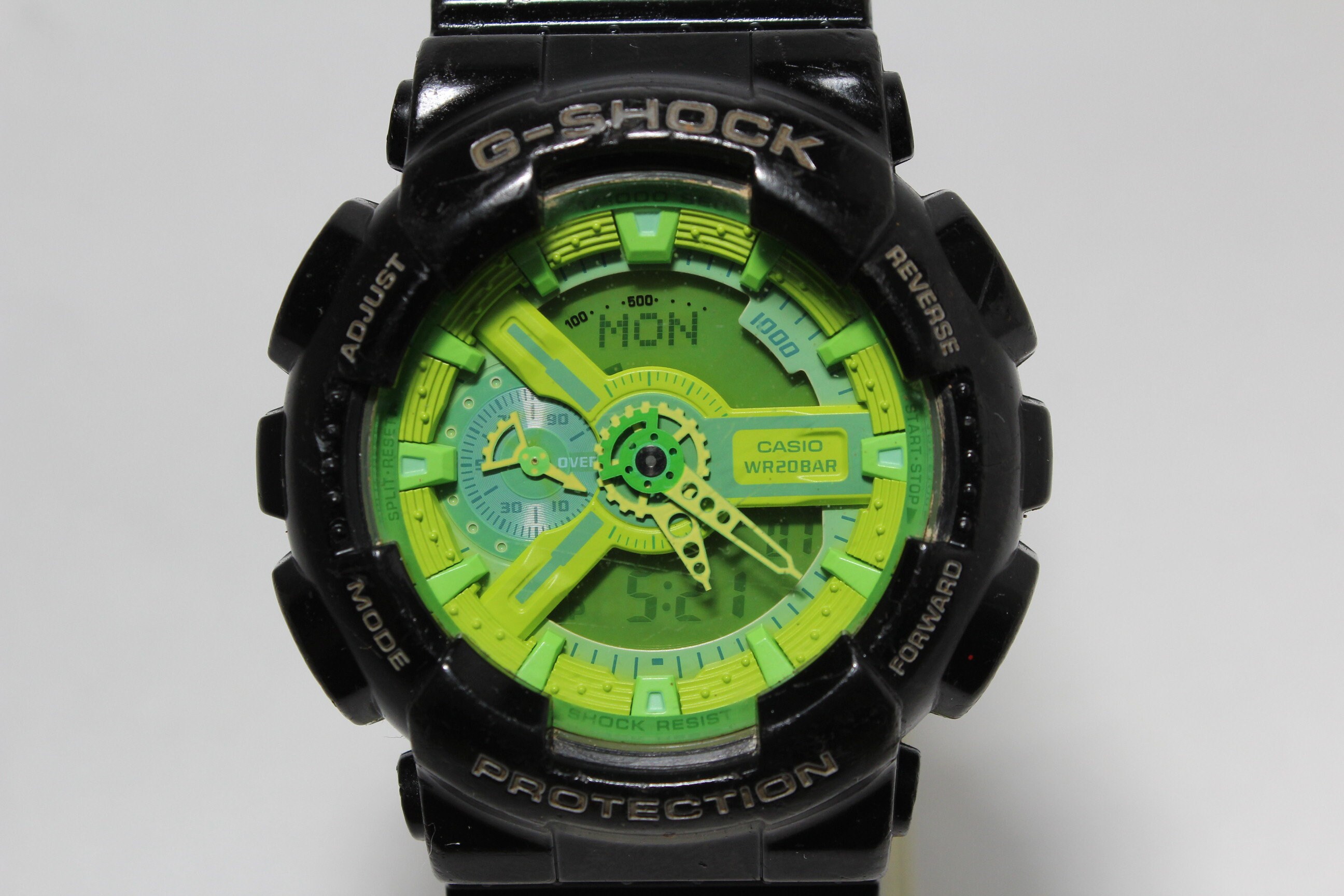 G shock ga 110 green sales