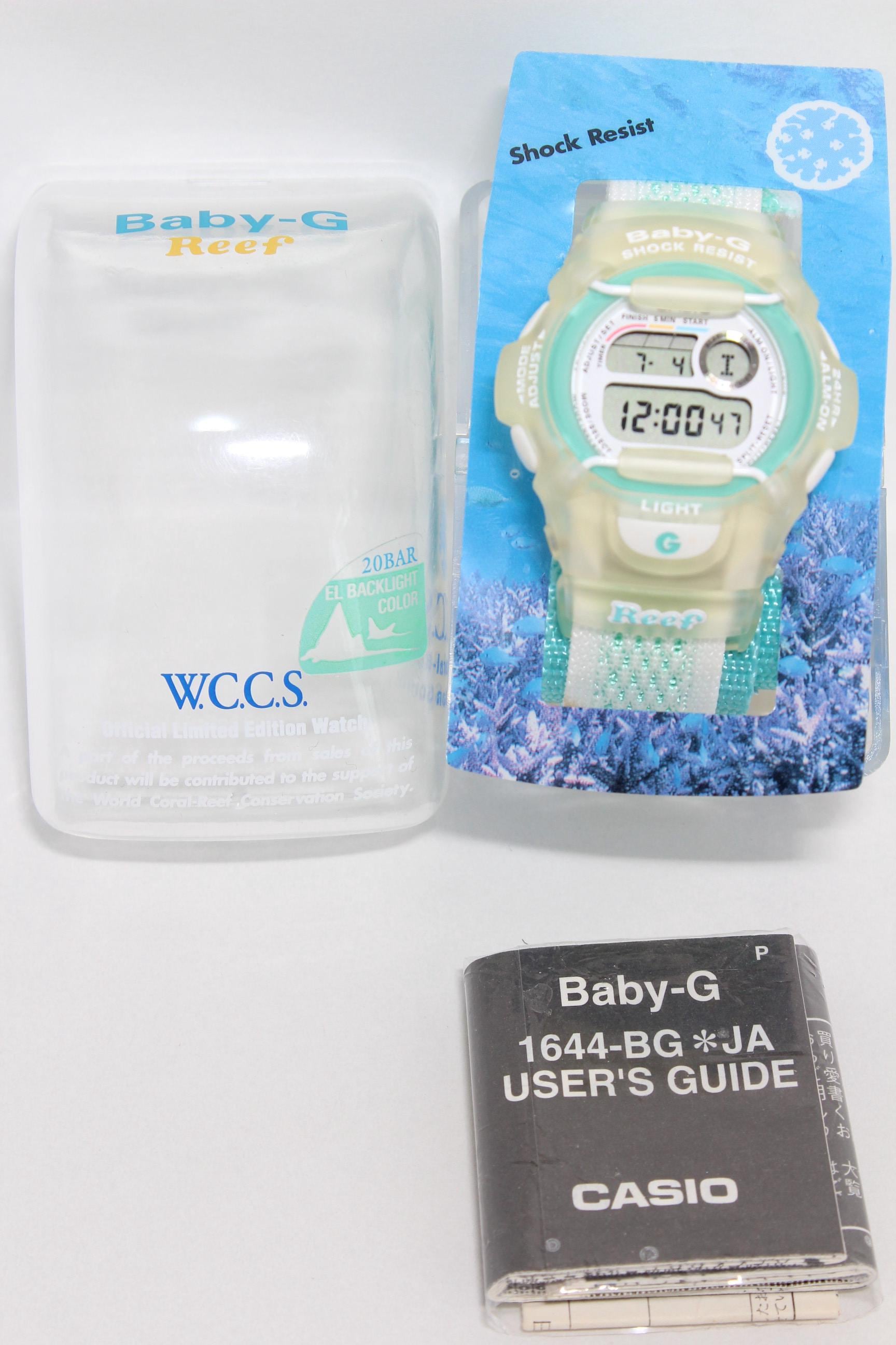 【完全未使用品】G-SHOCK Baby-G Reef JAL RESOCHA CASIO Baby-g Reef BG-370WC-3T World Coral Reef Conservation
