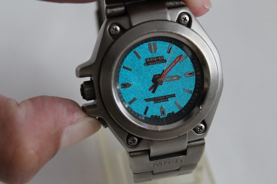 CASIO G-shock MR-G MRG-120T Titanium Analog Watch 19 Cm Wrist - Etsy Finland