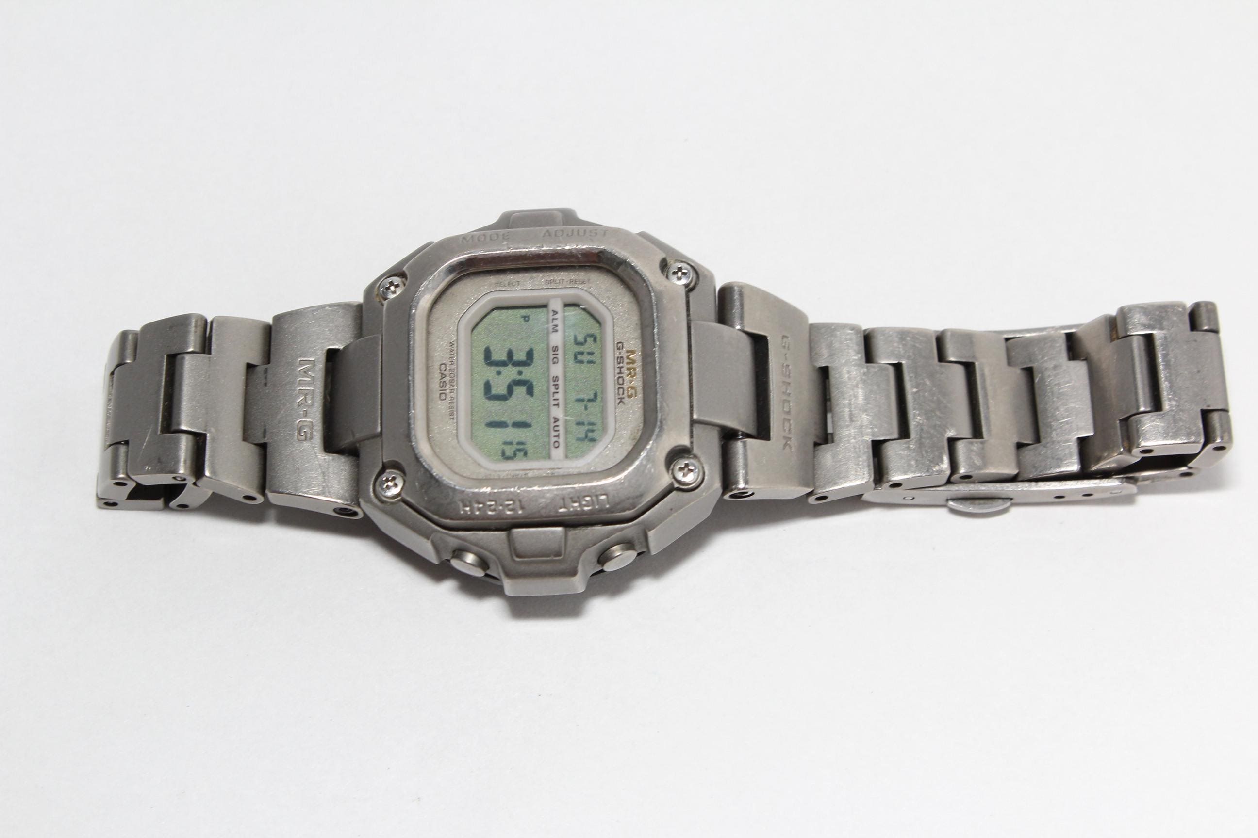 G-SHOCK MR-G MRG-110T Titanium Casio Square Watch - Etsy G-SHOCK MR-G MRG-110T Titanium Casio Square Watch - Etsy