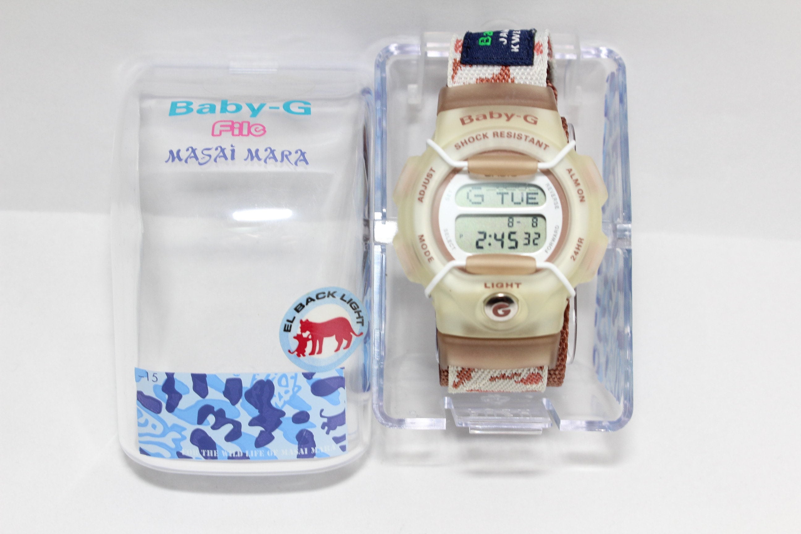 CASIO BG-350M Masai Mara Wildlife Development Fund Baby G CASIO BG-350M Masai Mara Wildlife Development Fund Baby G