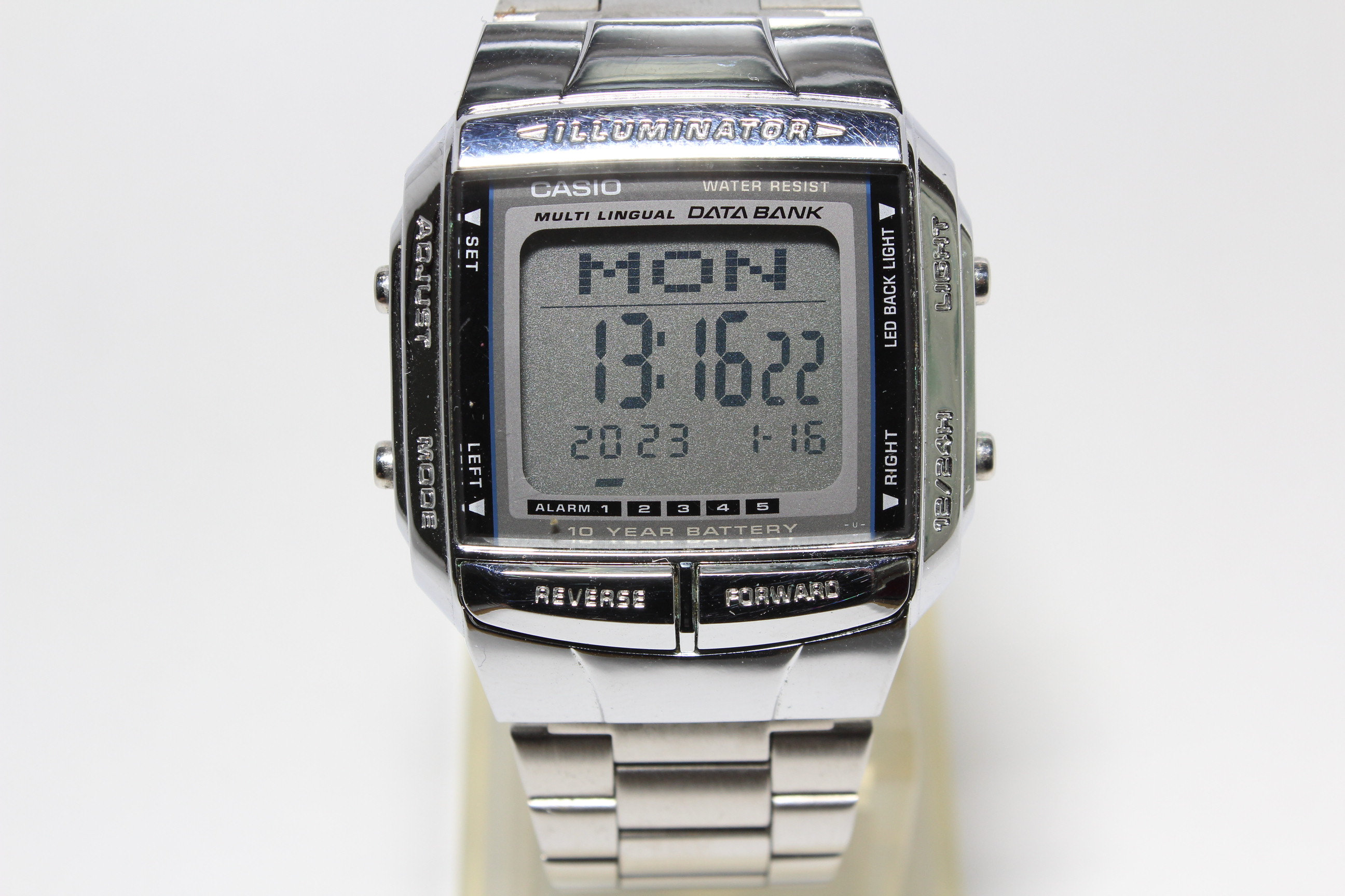 Reloj Casio Plateado Unisex Db-360-1a