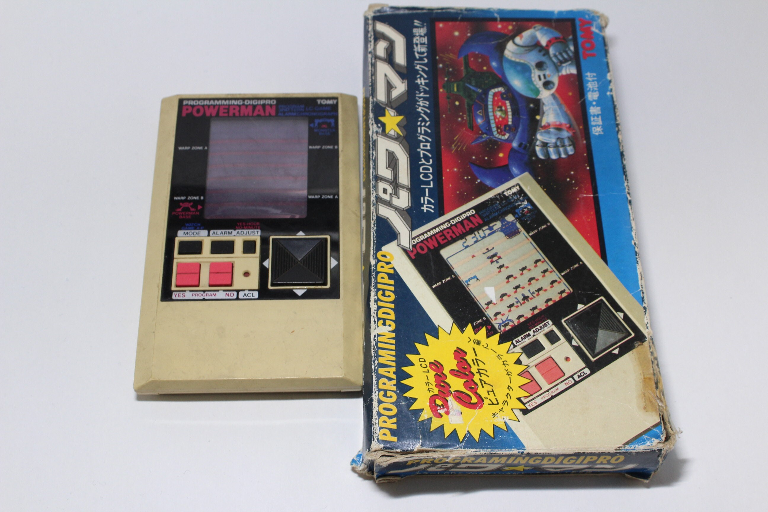 プログラミングデジプロ　パワーマン Programming DigiPro TOMY POWERMAN LCD Game retro - Buy