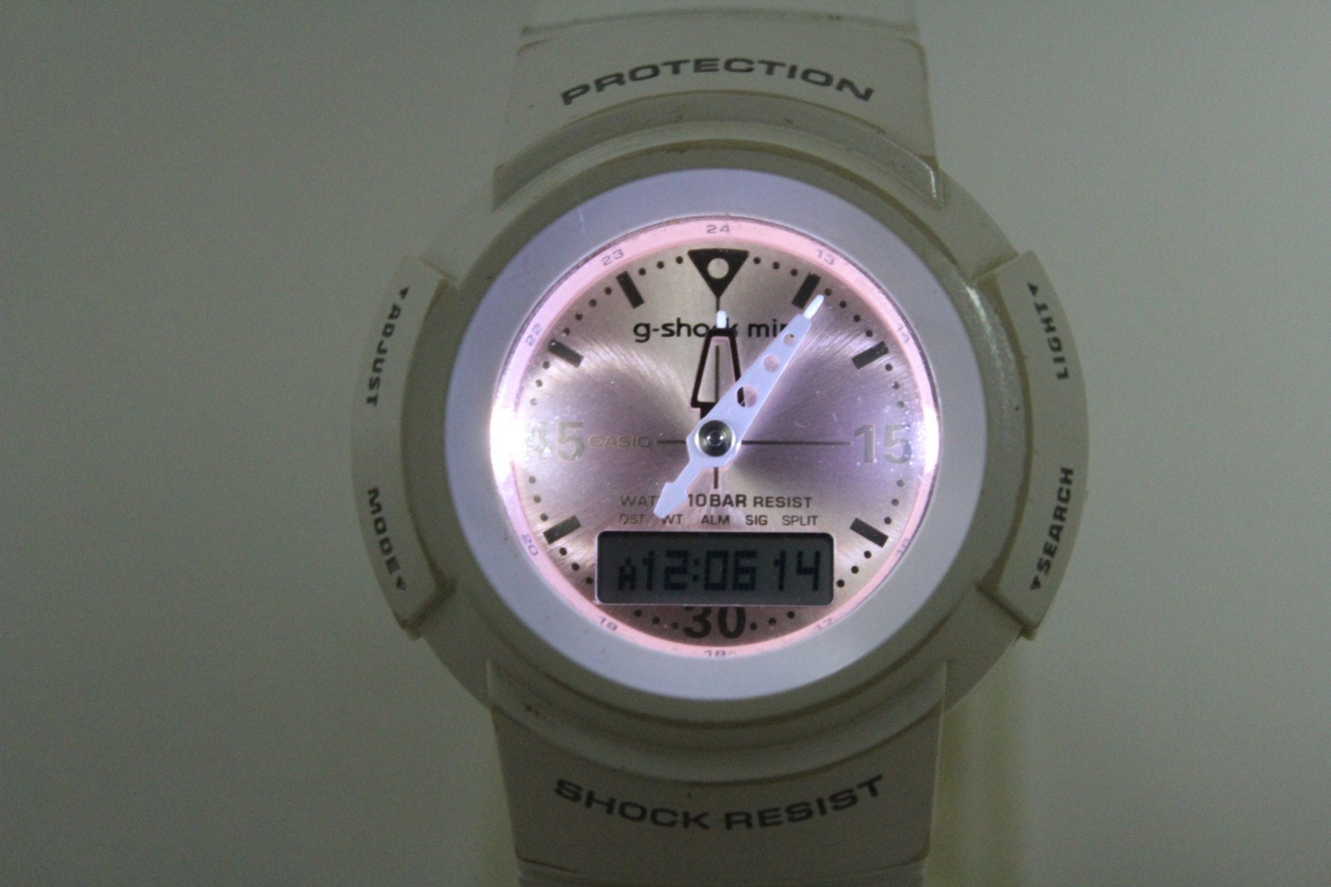 CASIO GMN-50 White Analog Digital Watch G-shock Mini - Etsy
