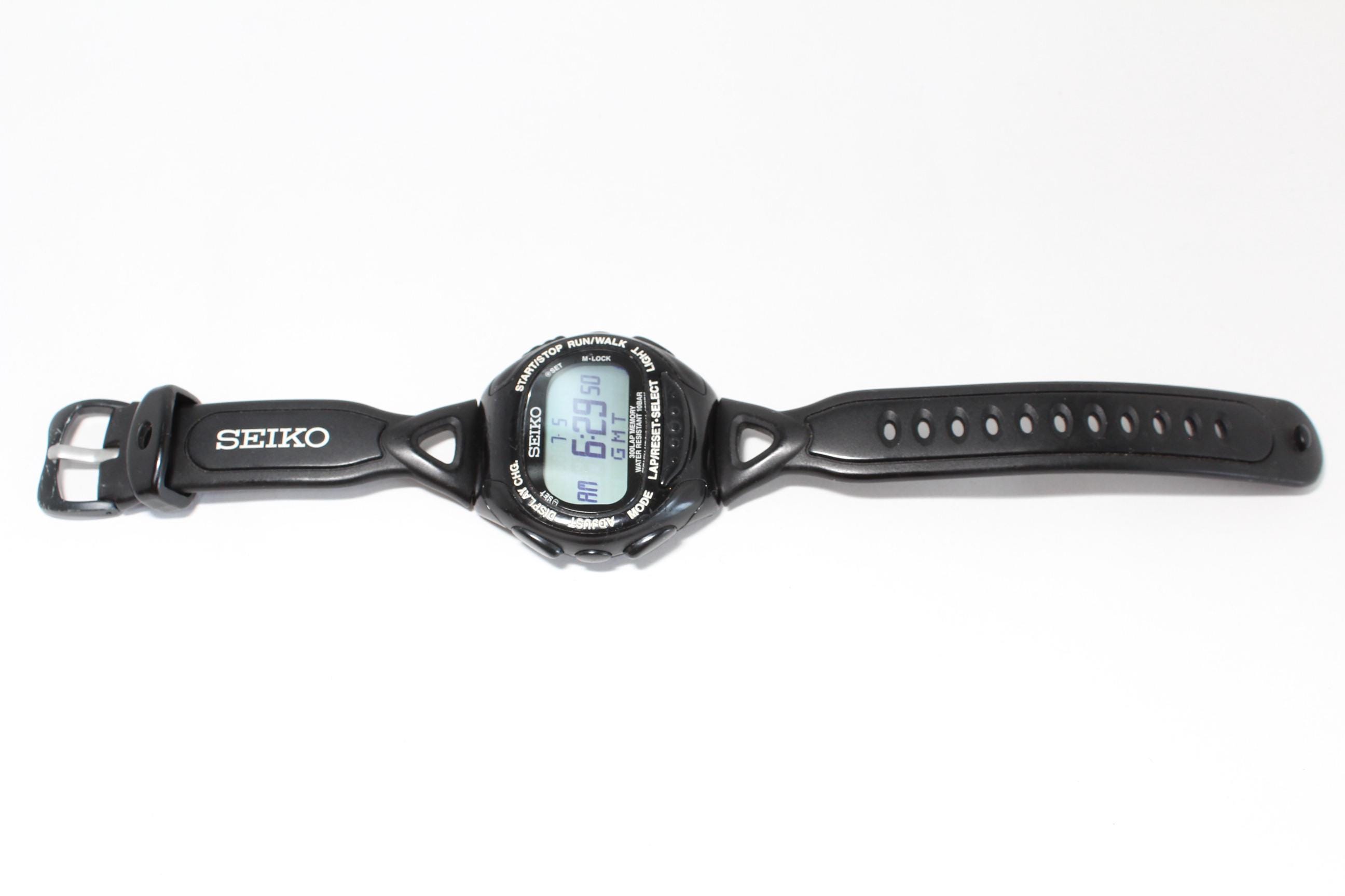 SEIKO SUPER RUNNERS S670-00A0 Digital Vintage Sport Watch - Etsy
