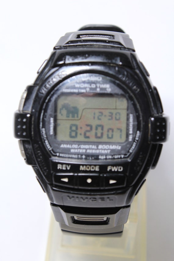W201-1AV | Black Digital Casual Classic Watch | CASIO