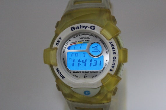 CASIO BGX-171 G-LIDE clear white Baby-G Shock resistant sport