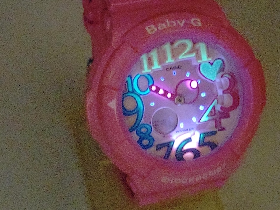 CASIO BGA-131 Pink Analog Digital Baby-g Watch - Etsy Australia