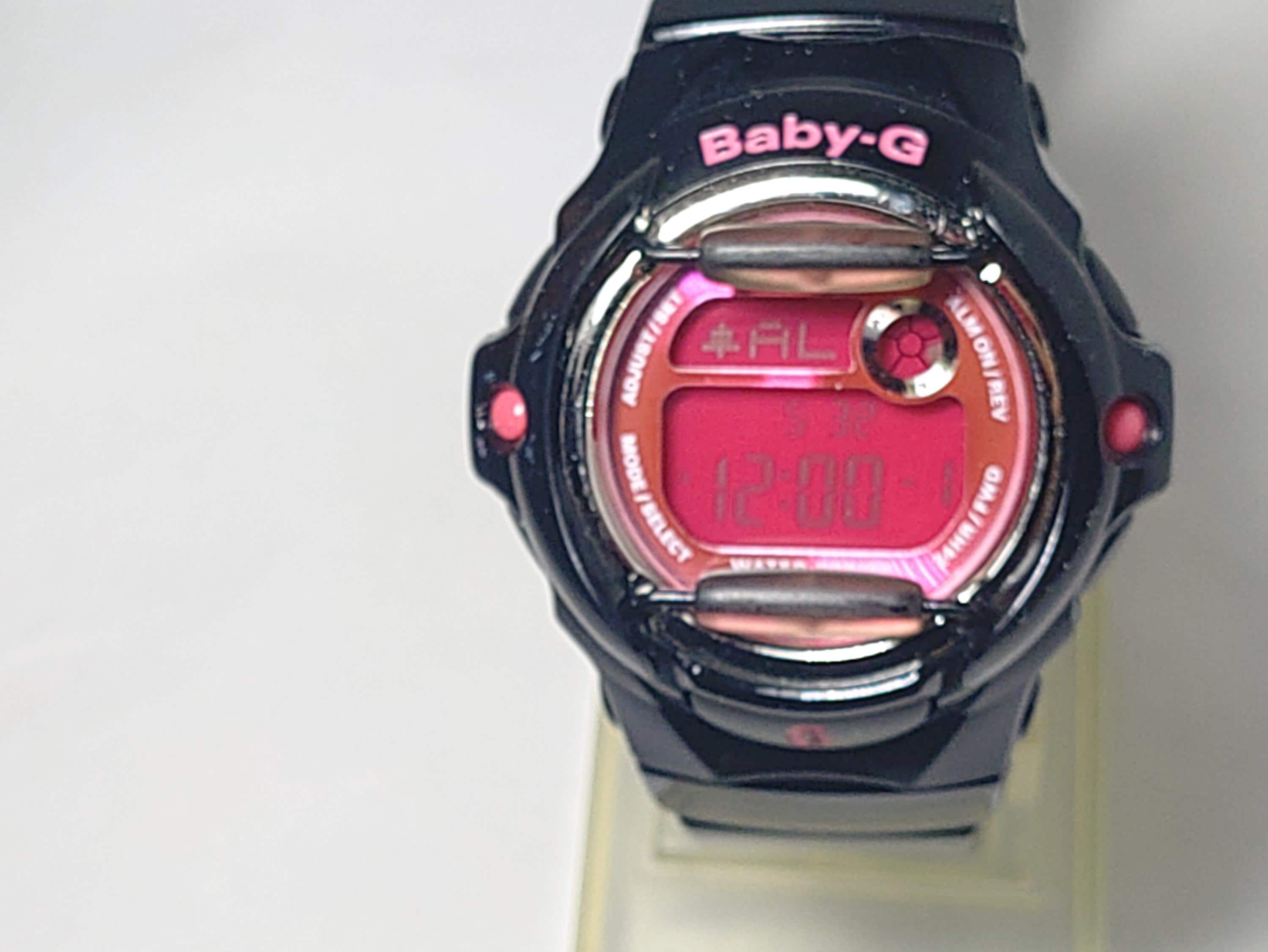 Casio Baby-G BG-169A Women Watch 42mm Pink Digital Resin Sport Alarm New Battery BG169M-4 | BABY-G Pink Watch for Women | CASIO main image 2