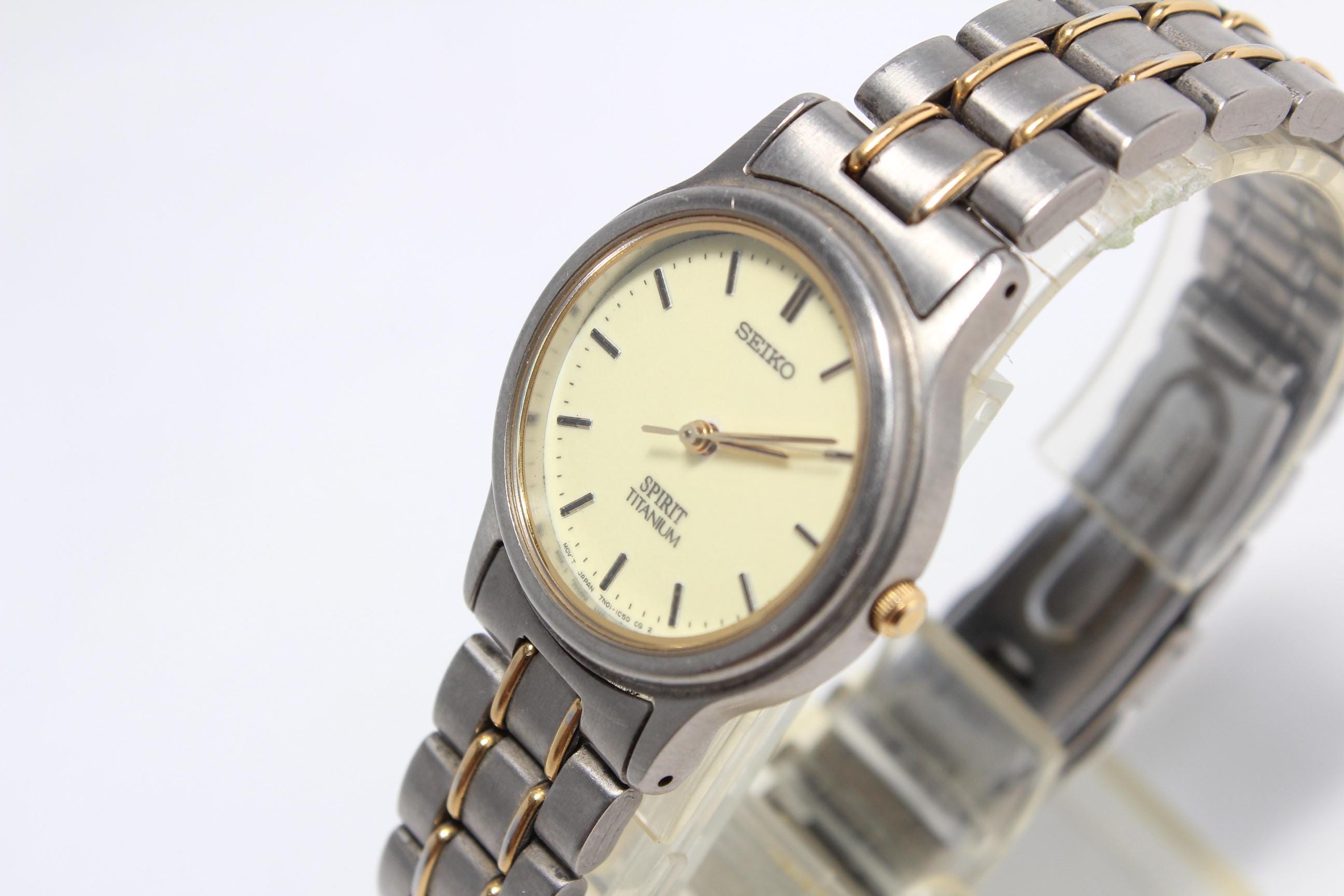 WTS] Seiko Spirit Titanium Quartz Watch, Selling In $100 : r