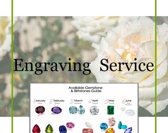 ENGRAVING SERVICE/Customized Service Engraving Service