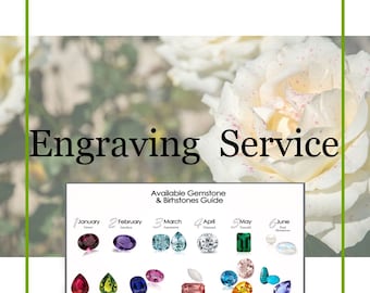 ENGRAVING SERVICE/Customized Service
