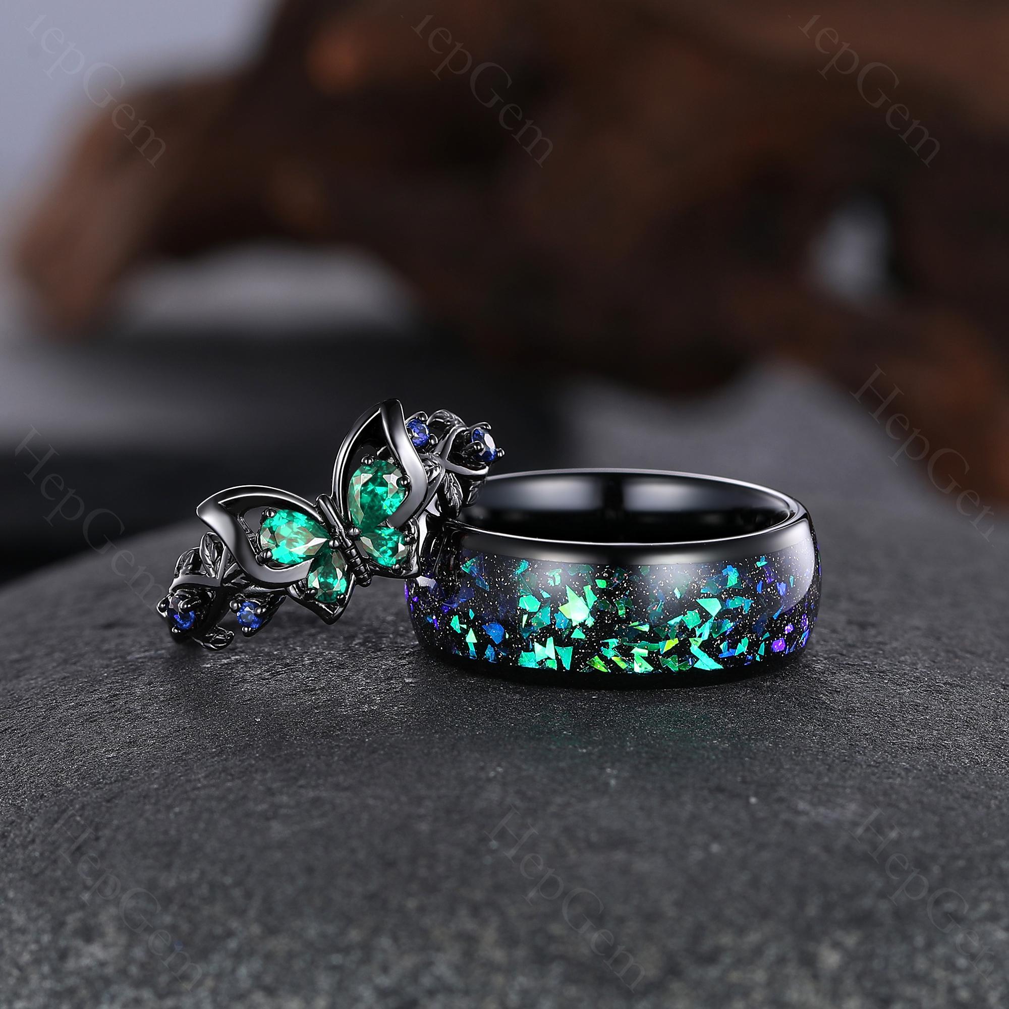 Matching Butterfly Ring