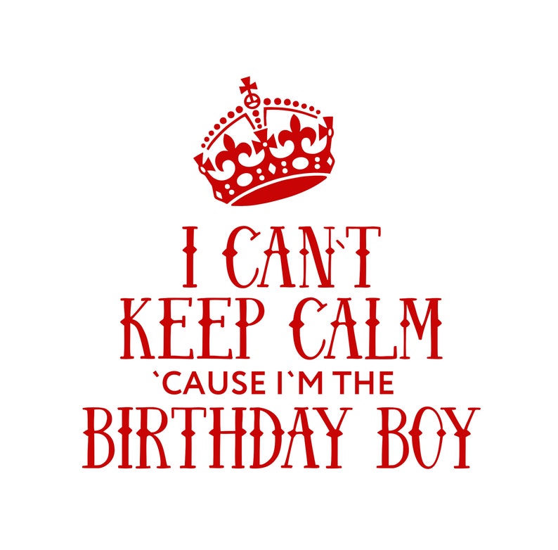 Download Birthday boy svg Download file svg dxf png Birthday boy for | Etsy