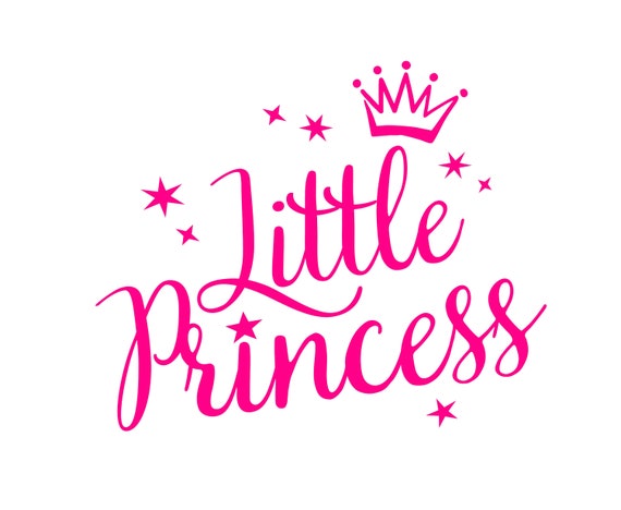 Little Princess Svg Download Little Princess Cut Files Etsy
