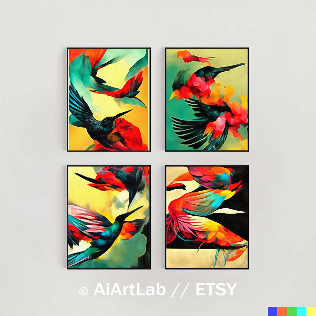 Printable Wall Art Bird Feathers Wall Art Bedroom Wall Art - Etsy