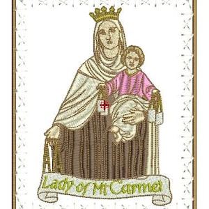 Our Lady Of Mt Carmel 5&quot;