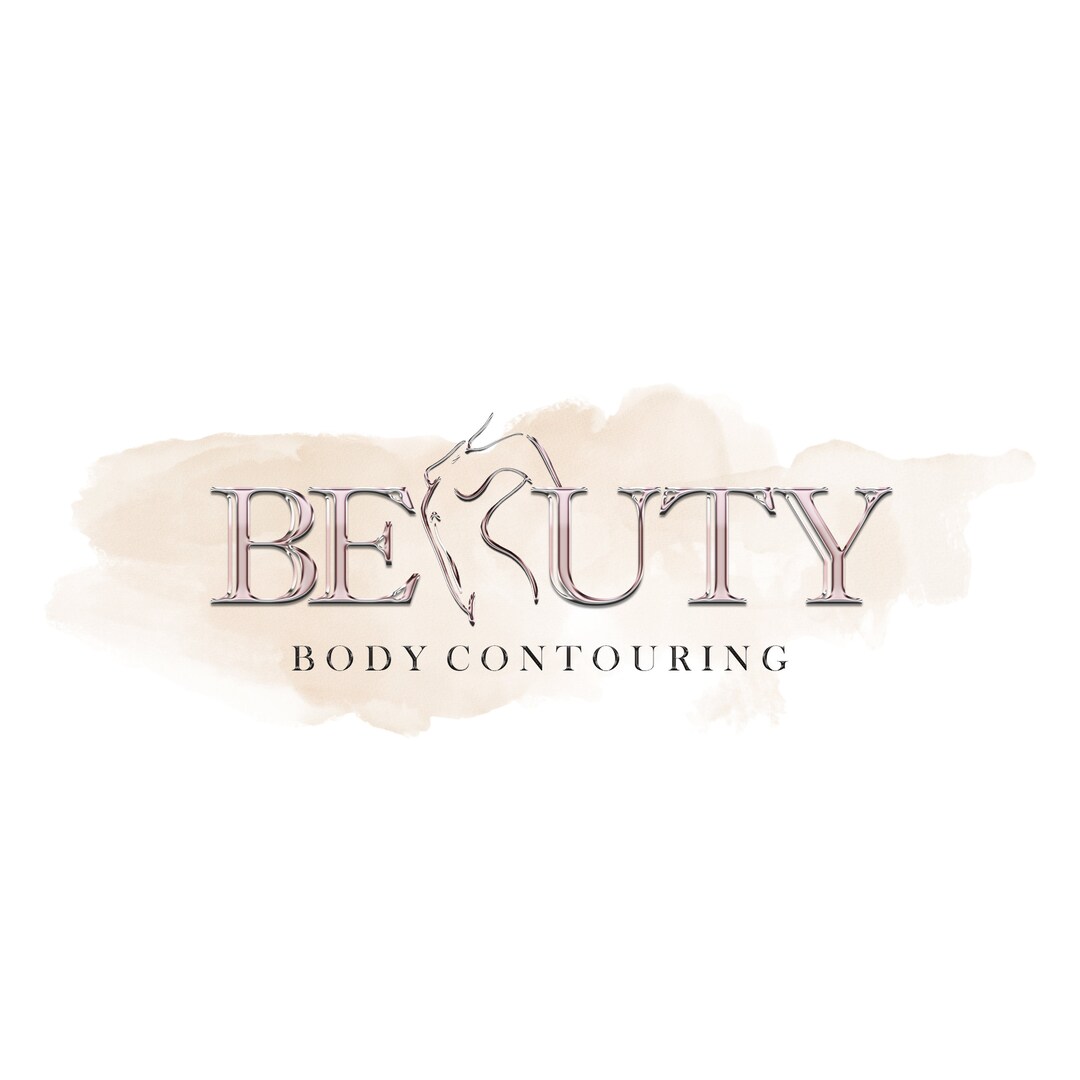 Custom Body Contouring Logo Design Premade Beauty Logo Wax Spa Logo