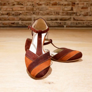 Custom - Swing Seashell Shoes - Vintage Sued