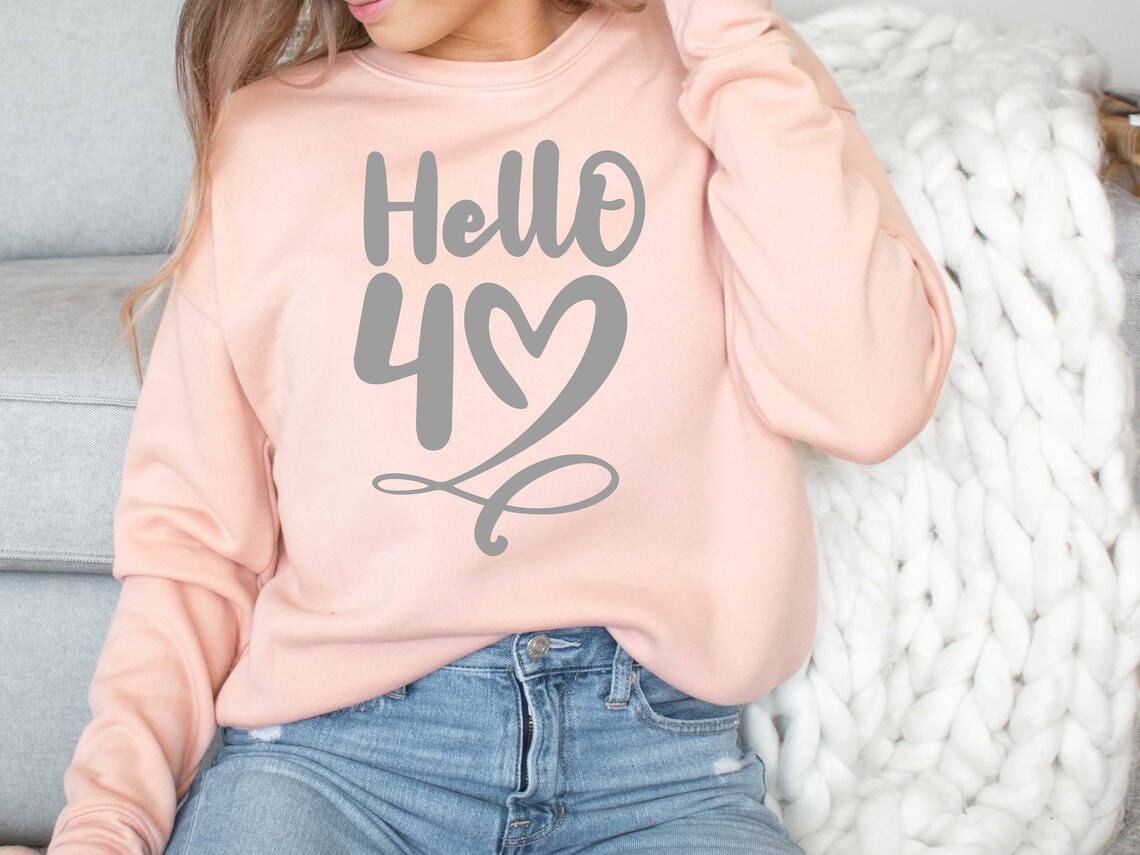 Download Hello 40 SVG 40th Birthday svg Birthday svg Girl Group | Etsy