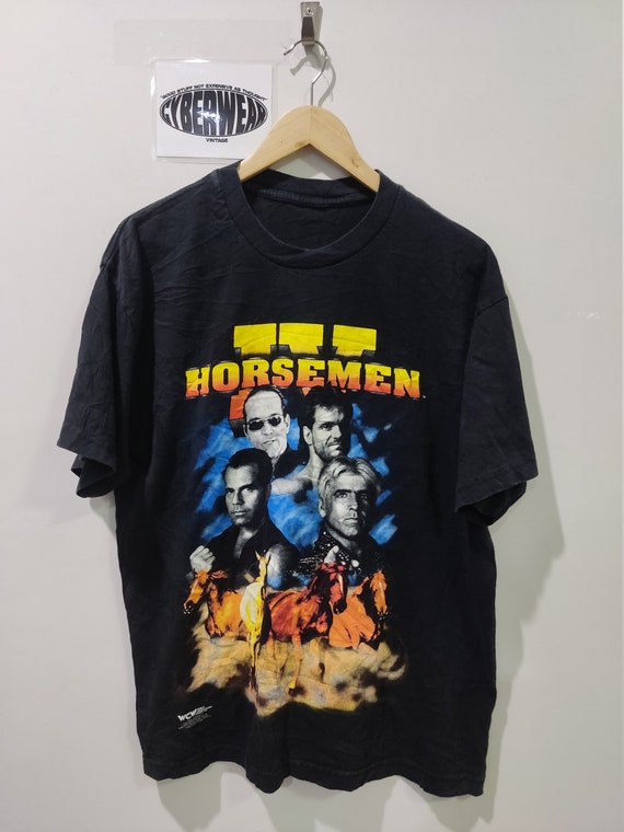Vintage 1998 the four horsemen wrestling t shirt chri gem