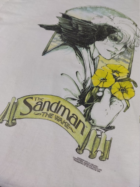 Vintage Rare 1996 The Sandman The Wake T-shirt, N… - image 4