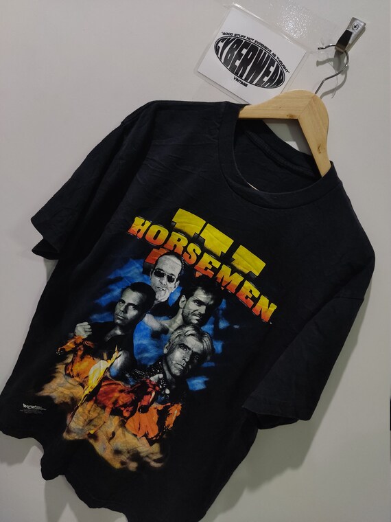 Vintage 1998 the four horsemen wrestling t shirt chri gem