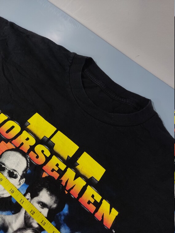 Vintage 1998 the four horsemen wrestling t shirt chri gem