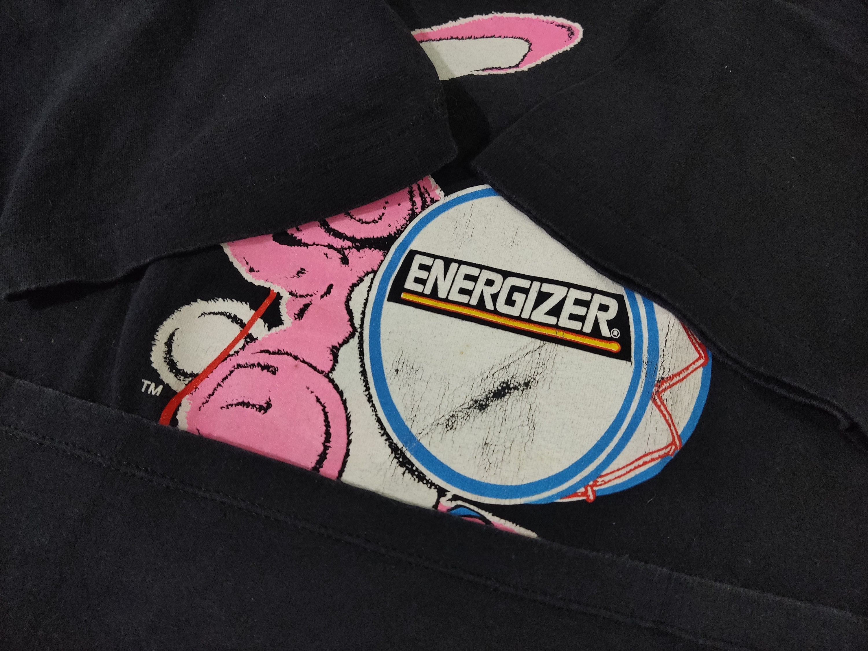 Vintage 1992 Mega Rare Energizer Bunny Battery T-Shirtsingle stitch Made In USA