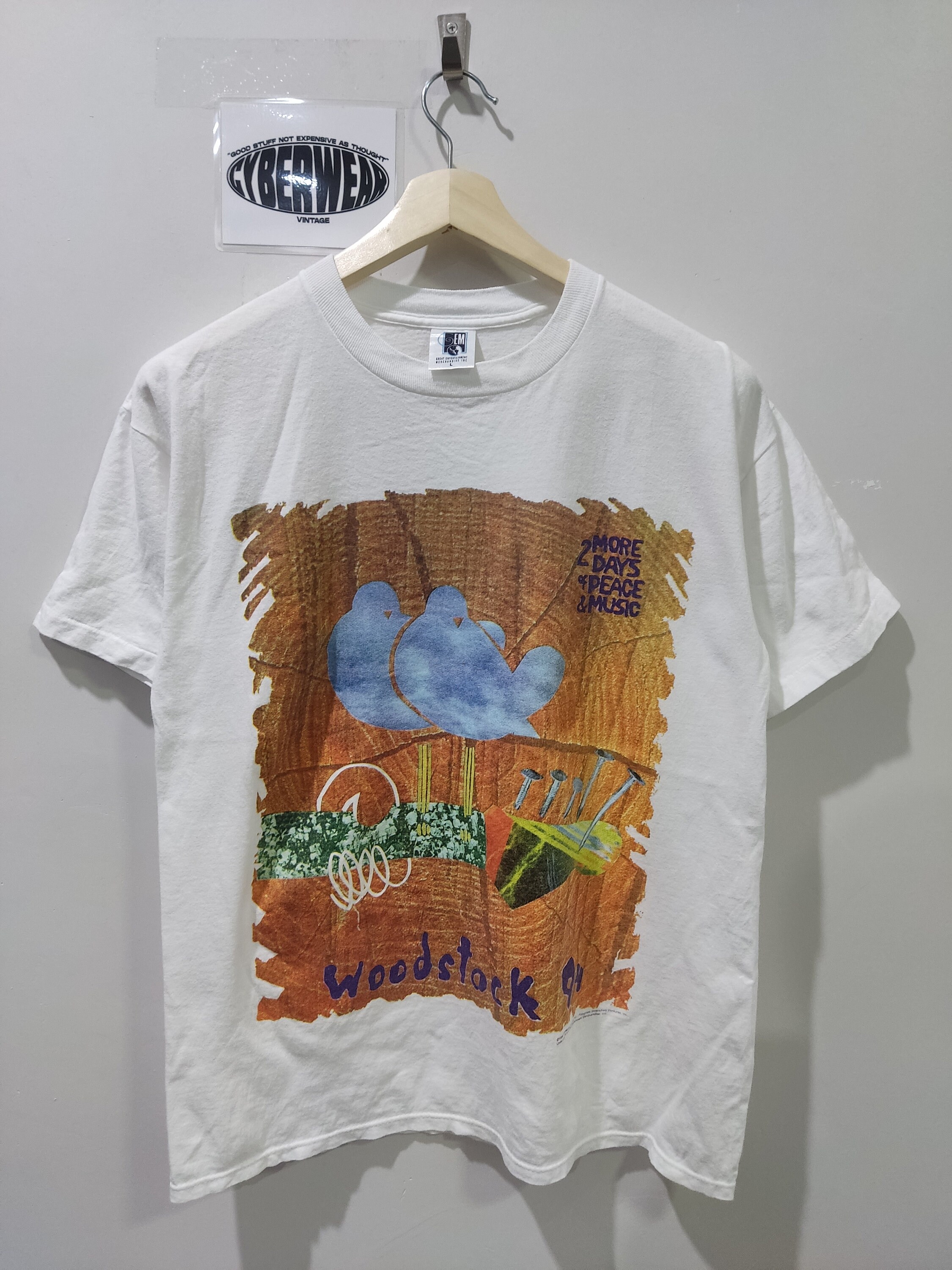 Vintage Rare Woodstock 94 T-shirt, Made in USA - Etsy 