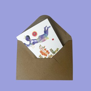 CAELSAPINIA GREETING CARD