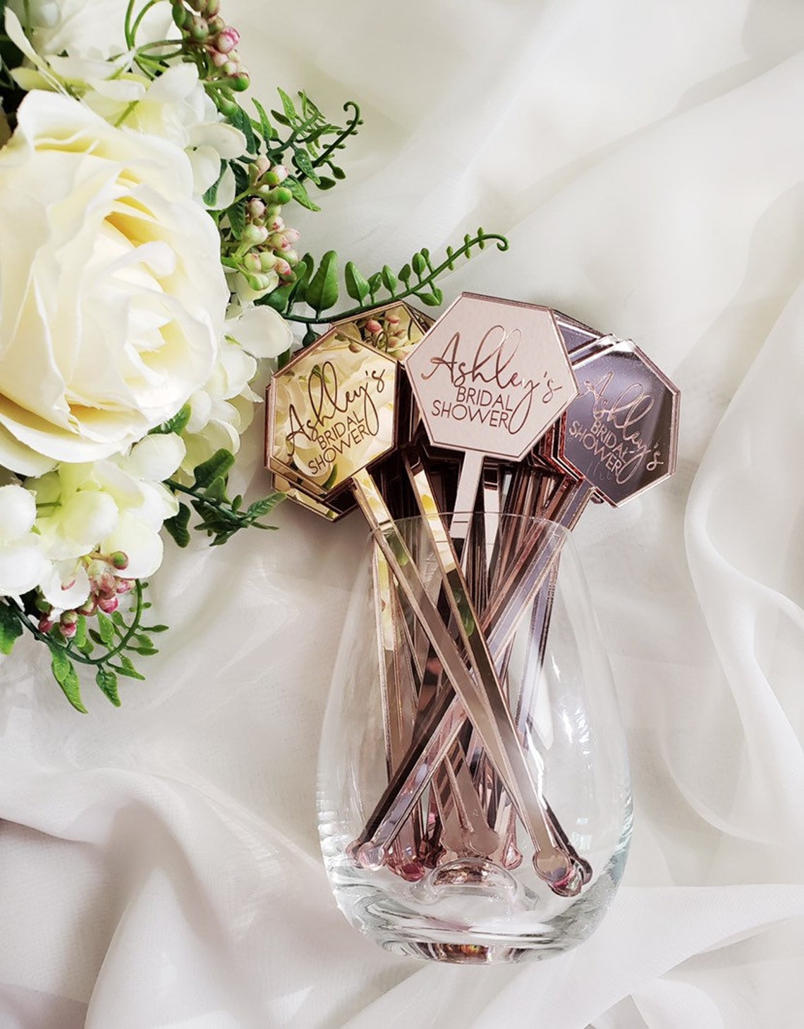 Acrylic Drink Stirrers Etsy